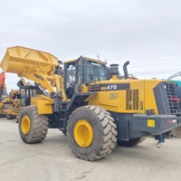 Chargeuse sur pneus Komatsu WA470-6 d'occasion, 6 tonnes, bon état, d'origine japonaise, Komatsu WA470-3 WA380-6 WA320 Chargeuses d'occasion