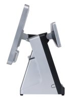 Système de point de vente tout-en-un à double écran 15 pouces écran tactile terminal de point de vente machine avec imprimante 80mm/58mm