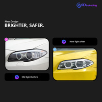 Lampe frontale de style de voiture AKD pour phares BMW F10 2010-2016 520i 525i 530i F18 projecteur de phare LED DRL accessoires automobiles