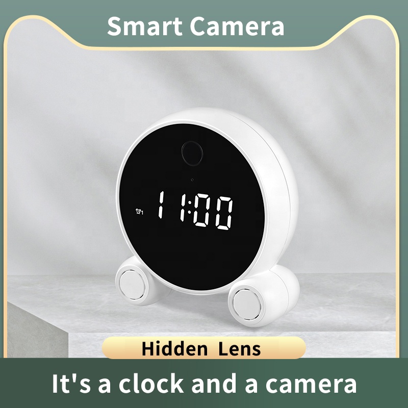 Hidden Lens It's a clock and a camera