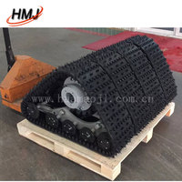 Pièces de système de conversion de voie en caoutchouc Complet ATV UTV 4x4 accessoires Can-am