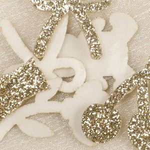 Nouvelle mini-patch brodé thermocollant avec paillettes, motifs Chat, Ours, Nœud papillon, Rose, Cerise pour la décoration de vêtements, chapeaux et sacs - Product Image 2