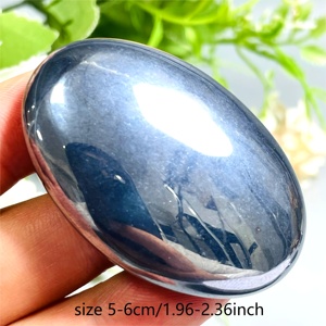 Pierre de paume en térahertz de haute qualité en gros pour la décoration de la maison et les décorations de Feng Shui, accessoire élégant - Product Image 3