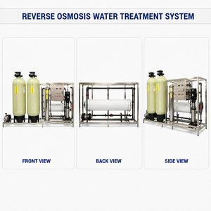Equipo de Tratamiento de Agua por Ósmosis Inversa Agripros 8T/H, Membrana RO, Sistema de Purificación Industrial Automático, 98% de Desalinización, Acero Inoxidable - Product Image 4