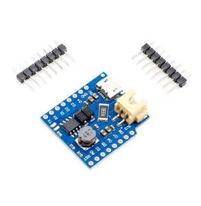 Cho <span class=keywords><strong>wemos</strong></span> <span class=keywords><strong>D1</strong></span> <span class=keywords><strong>mini</strong></span> <span class=keywords><strong>pin</strong></span> lá chắn USB lithium duy nhất <span class=keywords><strong>Pin</strong></span> sạc Boost module với pins <span class=keywords><strong>LED</strong></span> chỉ số 5V DC - Product Image 1