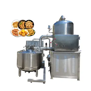 Fritadeira a vácuo contínua de óleo de fácil operação/máquina de fritar a vácuo/fritadeira a ar comercial a vácuo