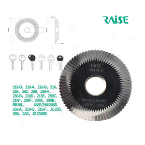 Fresa de doble cara de acero de tungsteno con diámetro 60x6x16x40, disco de corte para máquinas de llaves - Product Image 3