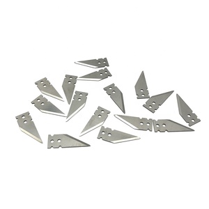 Tùy chỉnh bền độ chính xác cao độ cứng cao Vonfram cacbua lưỡi dao <span class=keywords><strong>2</strong></span> lỗ yg6/yg8 hợp kim Nhà máy cung cấp trực tiếp - Product Image 2