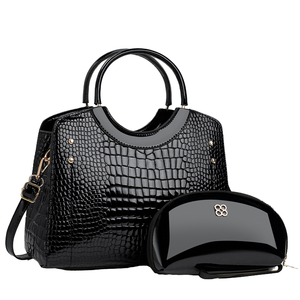 Venta al por mayor de bolsos de mano vintage de verano para mujer, personalizados con personajes exquisitos, impermeables, antirrobo, de cuero PU - Product Image 4