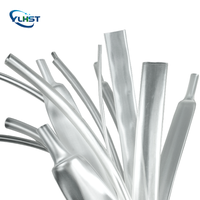 Tube thermorétractable en polyoléfine noire de 3 pouces avec logo personnalisé Yilian, tube thermorétractable industriel