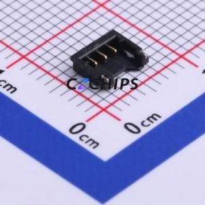 X1224WRS-03-LPV01 Wire-to-Board Pin Header SMD,P=1.2mm,Horizontal Mount Connector 1x3P 1.2mm Horizontal Mount 3P - Product Image 1