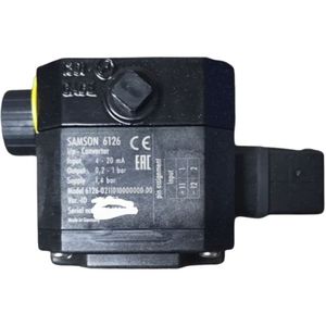 Convertidor Electroneumático Samson 6126 0-20 mA DC IP al por Mayor para Válvulas Industriales y Automatización de Procesos - Product Image 1