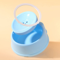 Bol flottant pour animaux de compagnie, vente en gros, bol d'eau anti-déversement pour chats et chiens