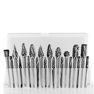 Yunbei Yb – fraises à pointe en carbure, tige droite de 1/8 pouces, pour le travail du bois et la sculpture sur métal, ensemble de 20 pièces - Product Image 4