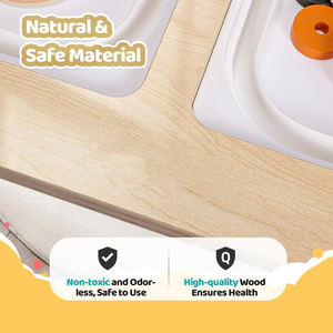 ตารางประสาทสัมผัสสำหรับเด็กวาดและเล่นตารางประสาทสัมผัสสำหรับเด็กวัยหัดเดิน1-3พร้อมถังเก็บของขนาดใหญ่<span class=keywords><strong>2</strong></span>ถังกระดาน4มอนเตสซอรี่ - Product Image 4