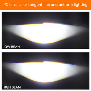 Ampoule de phare LED K3 Mini Lens 30W 12V étanche 5000 Lumens 6000K H4/H7/H11/9006, ajustement universel, garantie 2 ans pour voitures - Product Image 6