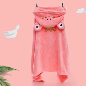 Usine Kangobaby Peignoir à capuche personnalisé pour bébé Couverture en mousseline épaississante Poncho pour enfants <span class=keywords><strong>Serviette</strong></span> de plage pour bébé - Product Image 5