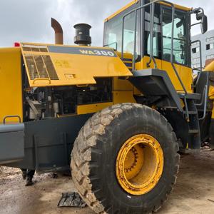 Chargeuse compacte d'occasion Komatsu WA380-6 du Japon, diesel, 0-2000 heures, 3800 kg, inspection vidéo du moteur et rapport fourni - Product Image 5