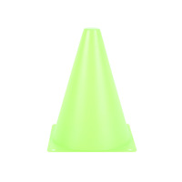 Cônes d'agilité souples en PE de 18 cm et 23 cm avec marques d'obstacles, équipement d'entraînement de football, écologiques, logo personnalisé, vente en gros