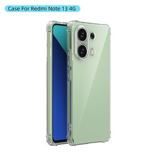Funda de teléfono de TPU transparente a prueba de caídas de calidad confiable personalizada para Xiaomi Redmi Note 13 4G Note 14 Pro + X7 Pro C75 - Product Image 6