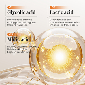 Tónico Corporal KORMESIC de Marca Privada 300ml con AHA, Ácido Glicólico, Iluminador e Hidratante para Cuerpo y Rostro, Revitaliza y Blanquea la Piel - Product Image 3