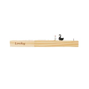 Solid Wood Key Hook <b>Shelf</b> <b>Wall</b> <b>Mounted</b> Rectangle Minimalist Entryway Organizer Multipurpose Decorative Rack - Product Image 5