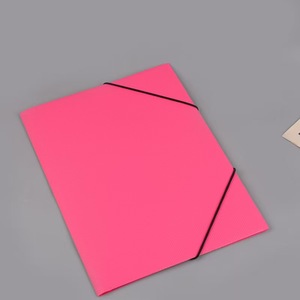 Carpeta de archivos elástica de bolsillo de plástico personalizable de alta calidad A6 tamaño A4 libro/billetera/tablero/caja uso escolar PP fábrica al por mayor - Product Image 2
