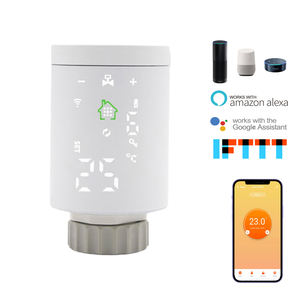Mini radiateur intelligent, actionneur, thermostat chauffant, température thermostatique programmable <span class=keywords><strong>WIFI</strong></span> pour usage hôtelier, design moderne - Product Image 2