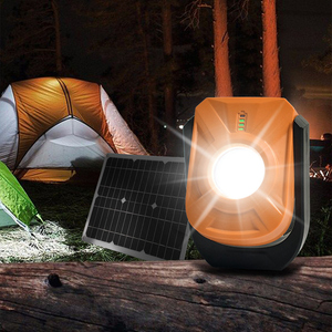 Lampe d'outil solaire d'extérieur directement de l'usine de bonne qualité Lampe de tente d'éclairage d'urgence remplie de camping Lampe magnétique super lumineuse - Product Image 1