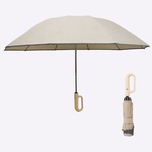 Parapluie de voyage coupe-vent à poignée inversée de haute qualité, très vendu, avec impression de logo - Product Image 6