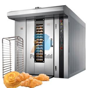 Four <span class=keywords><strong>de</strong></span> cuisson rotatif à lecture arabe à gaz utilisé par l'industrie commerciale/chariot 32 plateaux/ - Product Image 5