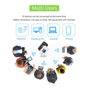 Router WiFi de Bolsillo HK Esion, Portátil, 2100mAh, Tipo-C, Pantalla LCD, Uso en Exteriores, Mini Punto de Acceso WiFi, Versión EE. UU./UE - Product Image 5