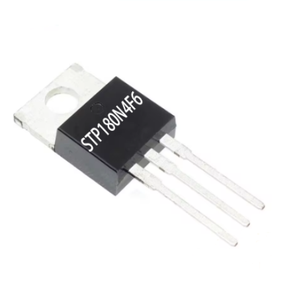STP180N4F6 Productos Semiconductores Discretos, Transistores, FETs Individuales, STP180 TO-220-3, MOSFET de Canal N, 40V, 120A, 18N4F6, STP 180N4F6 - Product Image 1