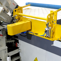 Machine à coudre à point de chaînette haute vitesse XDB-WB6A 300U, composants principaux PLC, 18 pièces/heure, pour la fabrication de bordures de matelas
