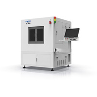 Máquina de Corte de Vidrio CNC con Láser de Fibra, Sistema de Control Cypcut, Servomotor Yaskawa y Riel Guía HIWIN, Refrigerada por Agua con Soporte IA