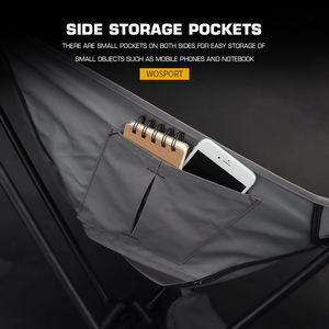 Wosport เก้าอี้ชายหาดมีพนักพิงศีรษะแข็งแรงสูงพกพาสะดวก2.0สำหรับกิจกรรมกลางแจ้ง - Product Image 4