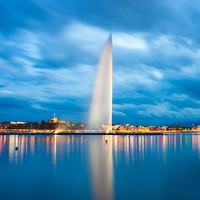 Boquilla de Fuente Musical de Alta Presión Grand Jet, Altura de Agua de 50m - 150m para Lagos y Paisajes Urbanos