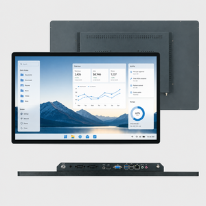 จอภาพระบบสัมผัส PCAP ขนาด 15.6 18.5 21.5 23.8 27 นิ้ว พร้อมพอร์ต VGA จอ LCD อุตสาหกรรม  พร้อมระบบสัมผัส  ใช้กับระบบปฏิบัติการ Android 11/12 - Product Image 1