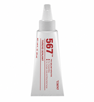 Scellant pour filetages de tuyaux 567, adhésif amovible faible force pour raccords métalliques hydrauliques et pneumatiques, haute température, 50 ml