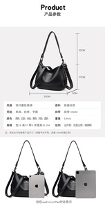 Nouveau sac pour femme, mode, polyvalent, grande capacité, sac à bandoulière, sac décontracté pour femme - Product Image 3