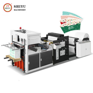 Macchina Fustellatrice e Piegatrice a Nastro Continuo per Carta, Prezzo Promozionale - Product Image 1