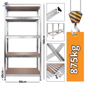 Estantería Metálica <span class=keywords><strong>Repisa</strong></span>, Estanterías Metálicas para Libros, Estanterías Metálicas para Tienda, Estantería para Dormitorio, Estantería para Mercado - Product Image 4