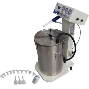 Nouveau prix usine : Système complet de revêtement en poudre PLC, machine de revêtement électrostatique, cabine de pulvérisation, four de cuisson électrique - Product Image 1