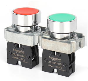 New and Original XB2BA42C XB2BA22C XB2BA42 XB2BA22 XB2 Series Push <b>Button</b> Flush Spring Return - Product Image 4