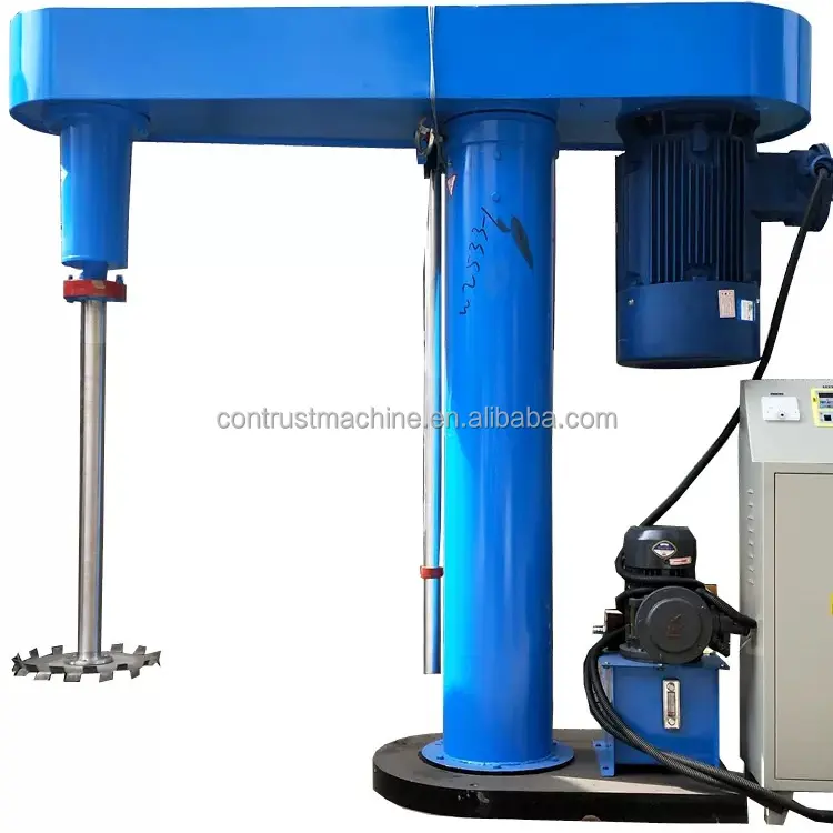 Máquina de mistura e homogeneização automática de alta velocidade para pintura e dispersão pneumática