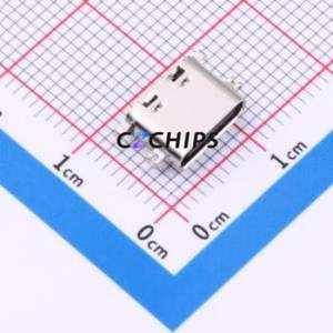 TYPE-C-CB16-16P <b>USB</b> <b>Connector</b> SMD <b>Connector</b> ( <b>Connector</b> Type: Type-C )( Gender: Female )( Mounting Type: Sink Board ) - Product Image 1