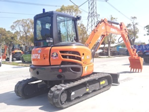 Mini-excavatrice Kubota d'occasion du Japon, modèles KX165, KX163, U55, U40, 5 tonnes, 6 tonnes, à vendre - Product Image 3
