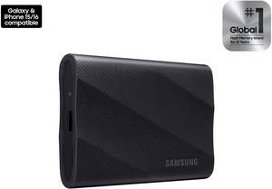 สำหรับ T9 Portable SSD 1TB USB <span class=keywords><strong>3.2</strong></span> Gen 2x2 แบบพกพา ความเร็วในการอ่าน 2000MB/s สำหรับเกมเมอร์ นักเรียน นักศึกษา ผู้เชี่ยวชาญ รุ่น MU-PG1T0B/AM สีดำ - Product Image 2