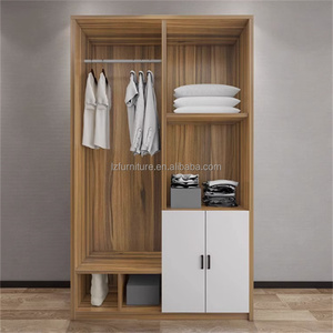 Muebles modernos para dormitorio de hotel, juegos completos para habitaciones de huéspedes con base de cama, mesitas de noche, cabecero, mueble para TV, armario para hoteles de 3 estrellas - Product Image 5