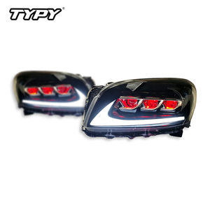 Kit de conversion de lentilles de phares LED TYPY pour Toyota RAV4 2009-2012 avec feux de jour et clignotants séquentiels - Product Image 2